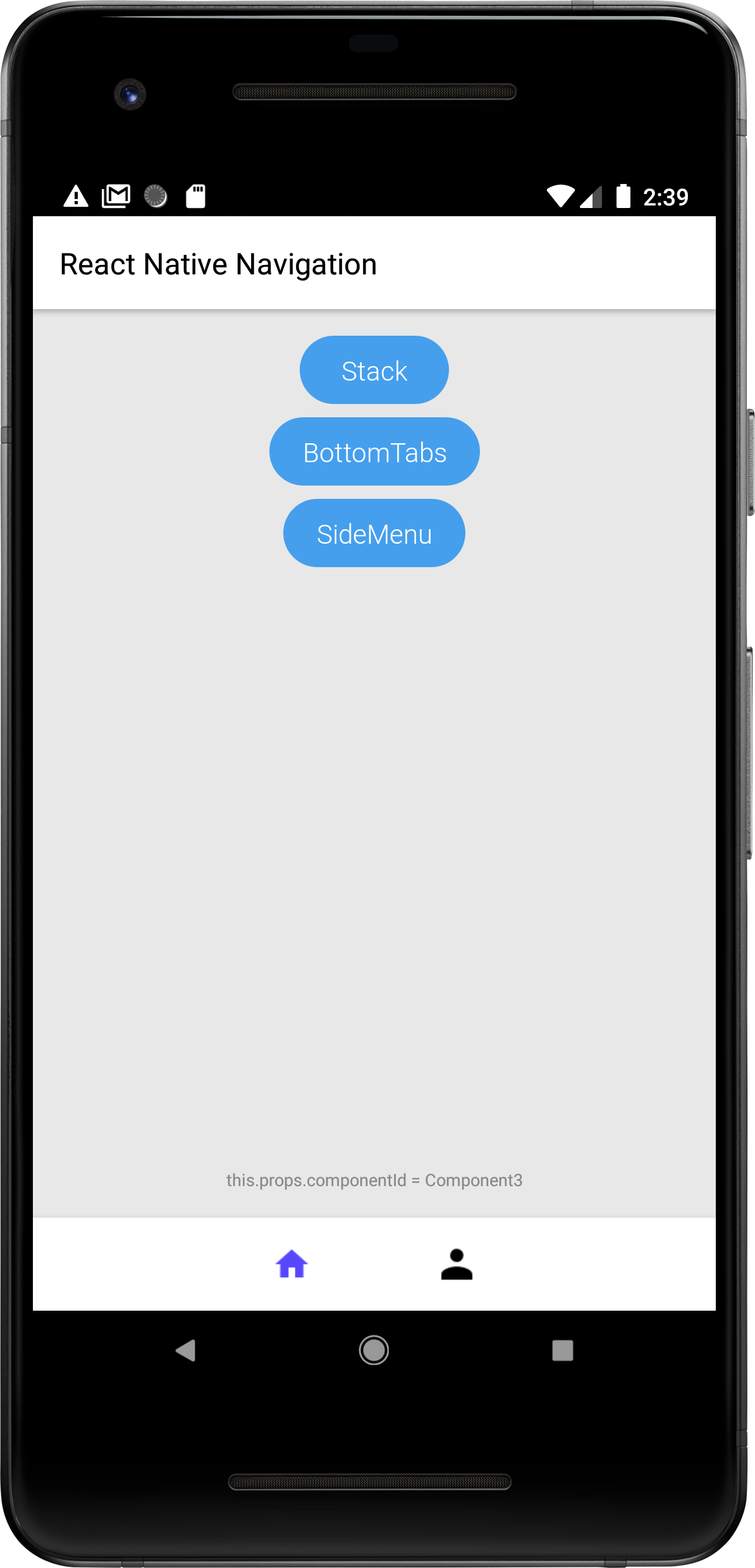 ios - Modal bottom menu in react-native - Stack Overflow